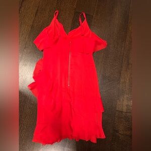 Alice + Olivia Bold Red Dress